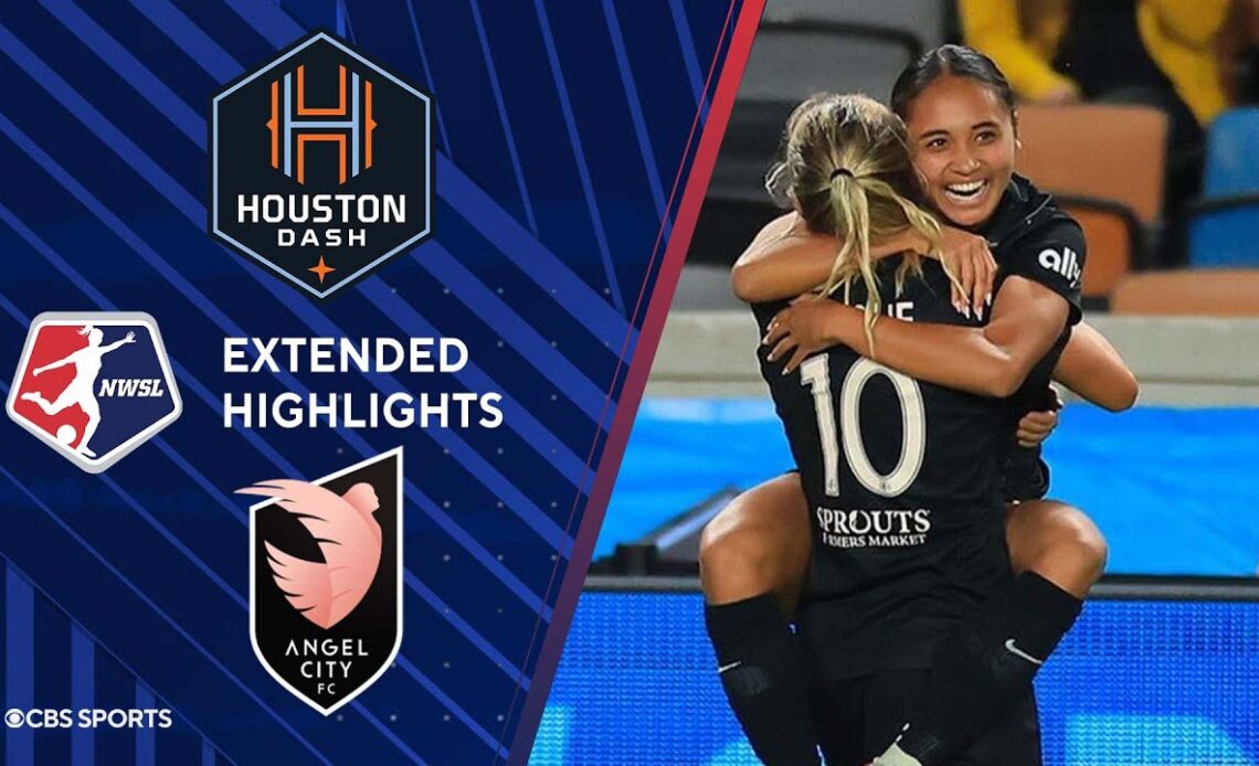 Houston Dash vs. Angel City FC: Extended Highlights | NWSL | CBS Sports Attacking Third