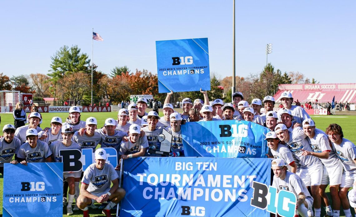 Indiana wins 2023 Big Ten Men's Soccer Tournament Championship