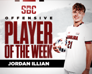 Jordan Illian Named Sun Belt Offensive Player of the Week – University of South Carolina Athletics