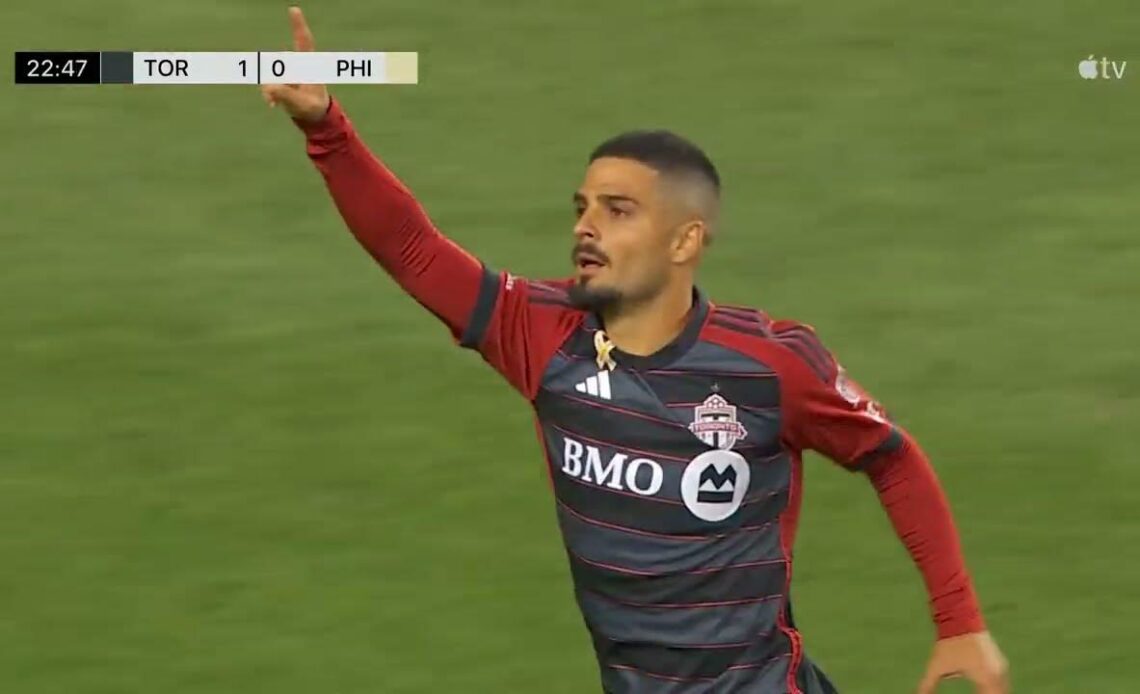 Lorenzo Insigne's Goal Pushes Toronto FC into Lead, Dab Celebration Delights Fans