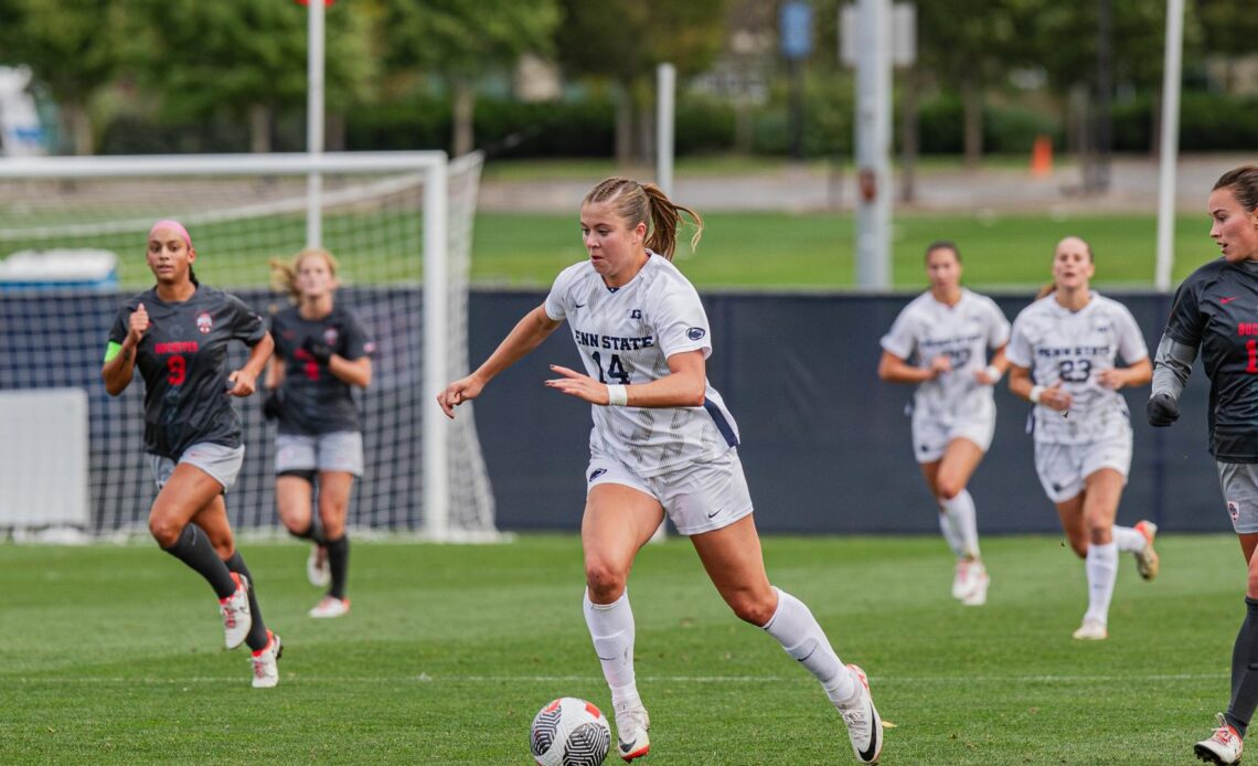 No. 4 Penn State Hosts Nationally Ranked Clash with No. 19 Indiana