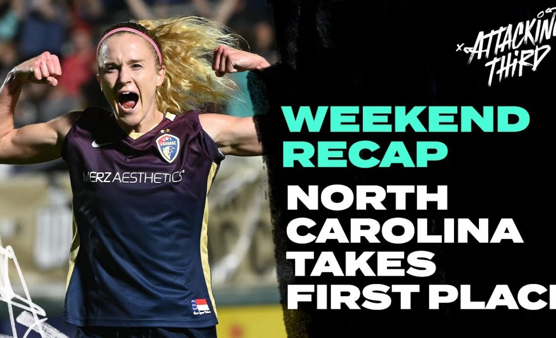 North Carolina Courage jumps to first place in the NWSL Standings | NWSL Weekend Recap