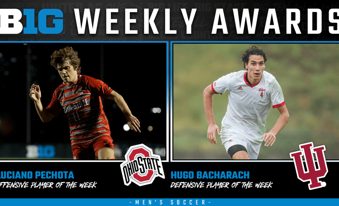 Ohio State and Indiana Claim Final Weekly Men's Soccer Awards of 2023 Season