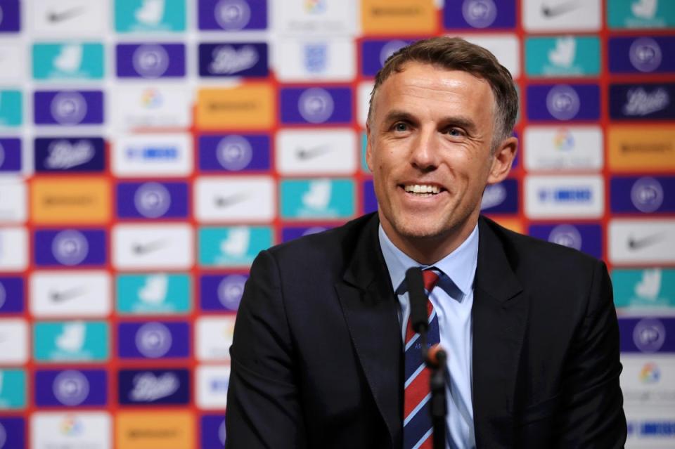 Phil Neville has previously been in charge of Inter Miami and England’s Lionesses  (Getty Images)