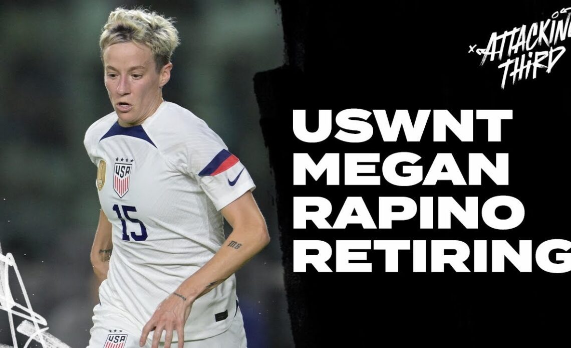 Saying goodbye to a LEGEND as Megan Rapinoe announces her retirement following the World Cup