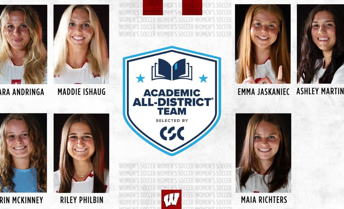 Seven Badgers named to CSC Academic All-District Team