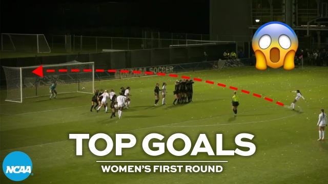 The best goals from 2023 NCAA women’s soccer first round play