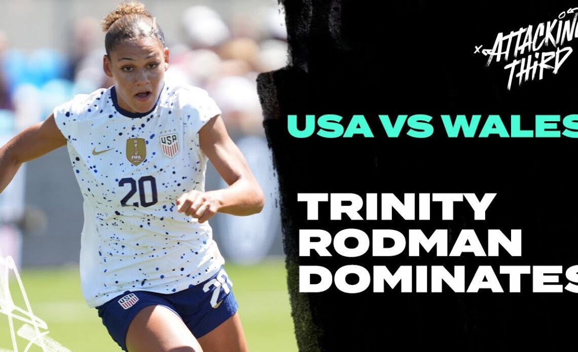 Trinity Rodman is the offensive answer for the USA at the World Cup | USWNT vs Wales Recap