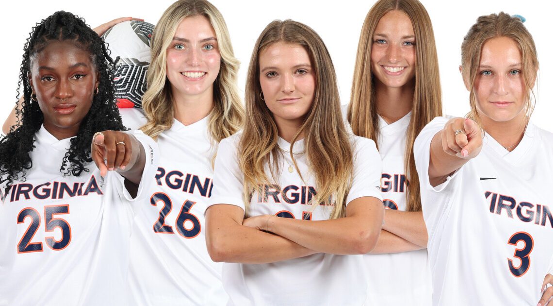 Virginia Women's Soccer | Five Cavaliers Earn CSC Academic All-District Honors