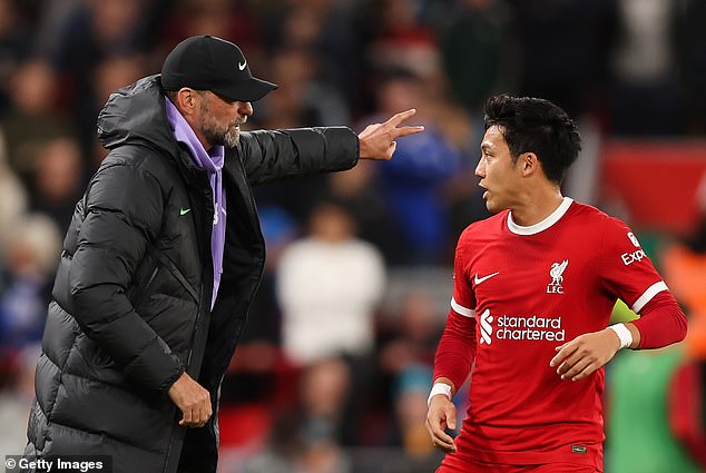 Jurgen Klopp drafted in Japan captain Endo to fill the role vacated by Jordan Henderson