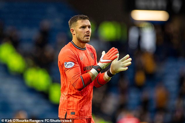 Rangers goalkeeper Jack Butland could become Wayne Rooney's first signing at Birmingham