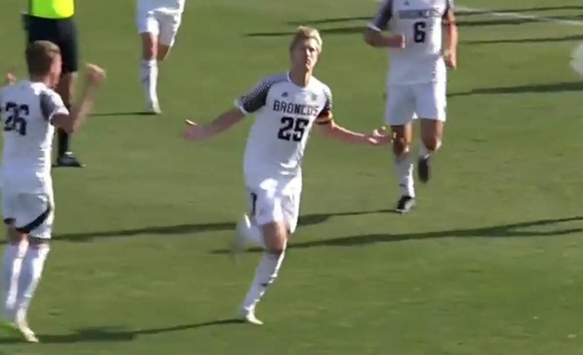 Western Michigan's Charlie Sharp scores hat-trick in men's soccer first round win