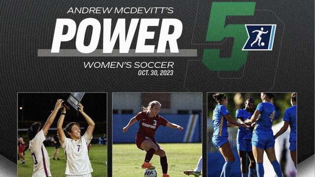 Women's soccer Week 11 Power 5 ranking