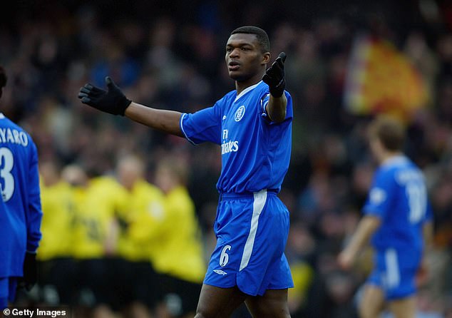 Desailly played for Cheslea between 1998 and 2004 and is regarded as one of the best centre backs ever