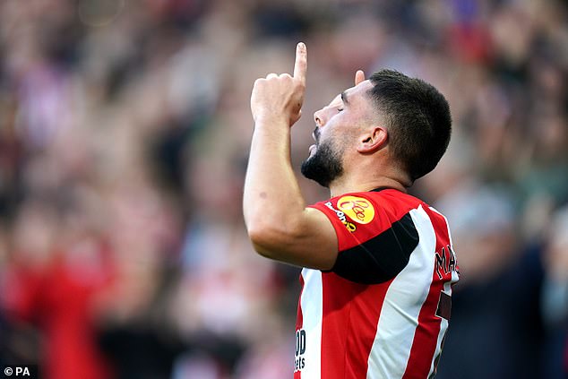 Brentford had taken the lead with Neal Maupay ending a 412-day wait for a league goal