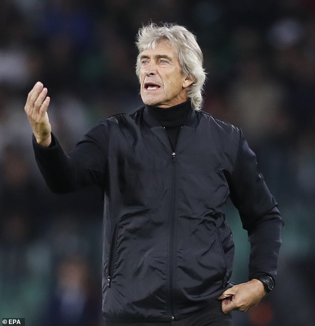 Real Betis are managed by former Manchester City manager Manuel Pellegrini