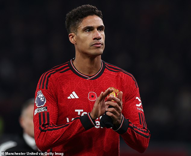 Raphael Varane has lost his place in the starting XI and could be at risk of being moved on