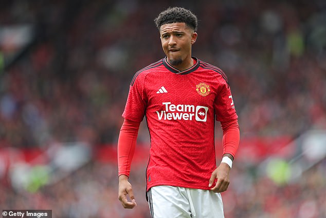 The club are willing to listen to offers for Manchester United's £73million exile Jadon Sancho