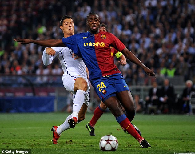 Toure previously starred for Barcelona before eventually leaving to join Manchester City