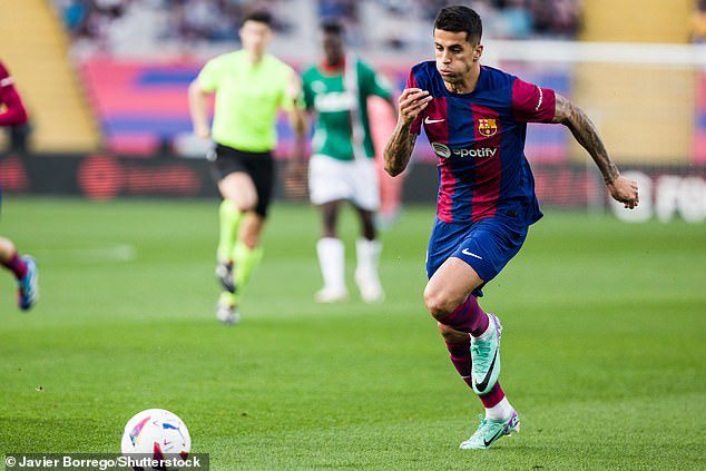 Barcelona are reportedly determined to make Joao Cancelo's loan from Man City permanent