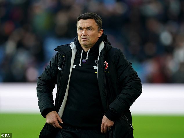 First sacking of the Premier League season is CONFIRMED as Paul Heckingbottom is given the boot by bottom club Sheffield United... with former boss Chris Wilder replacing him