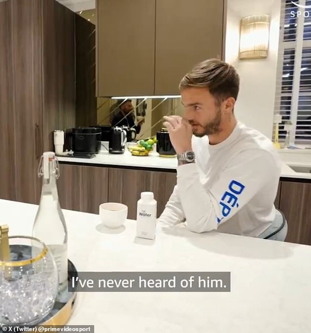 James Maddison revealed he never heard of one of his team-mates before signing for the club