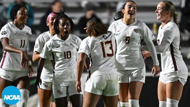 Two goals in 26 seconds puts Florida State on top in College Cup