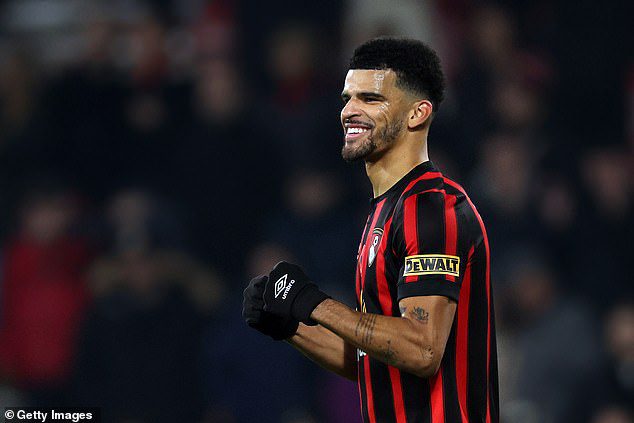 West Ham are interested in signing Bournemouth's Dominic Solanke in the January transfer window