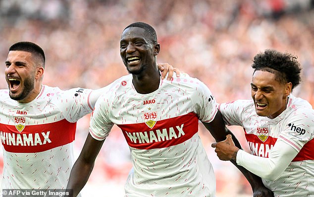 Stuttgart's Serhou Guirassy like a shot out of a cannon has exploded into life this season