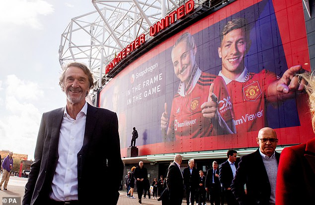 The INEOS billionaire is edging closer to his purchase of a 25 per cent stake in Man United