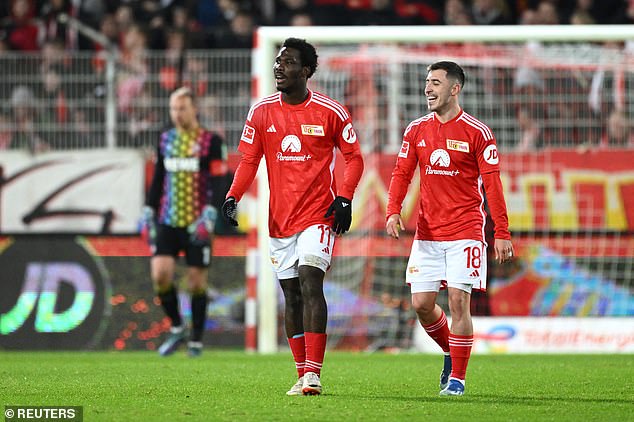 Sevilla are also interested in a loan deal with Chelsea's Datro Fofana who has spent the first half of the season playing at Union Berlin