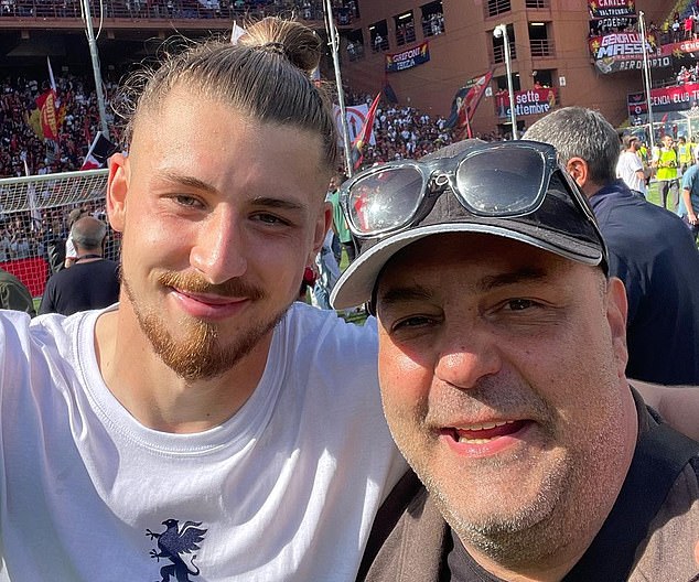 Florin Manea (right) revealed that his client 'gave his word' to Tottenham so rejected the German champions