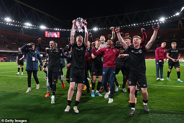 Kodua captained West Ham's U18 side to FA Youth Cup success last season by beating Arsenal