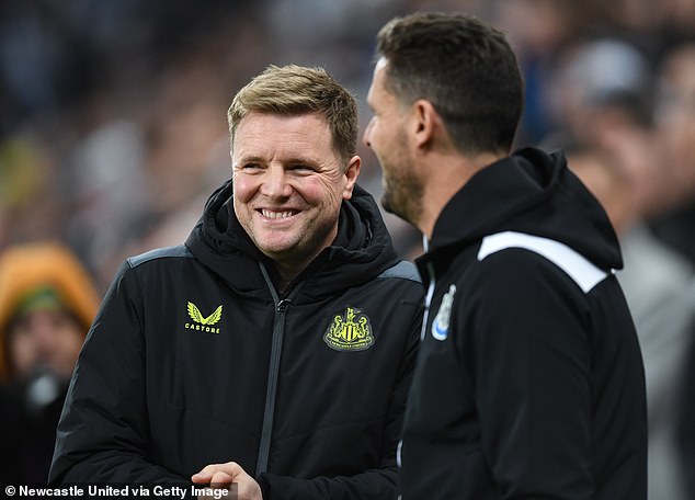 Newcastle manager Eddie Howe is keen to bring in January reinforcements to boost his squad