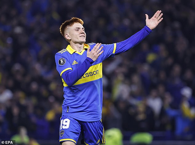 Brighton are poised to confirm the signing of wonderkid Valentin Barco from Boca Juniors
