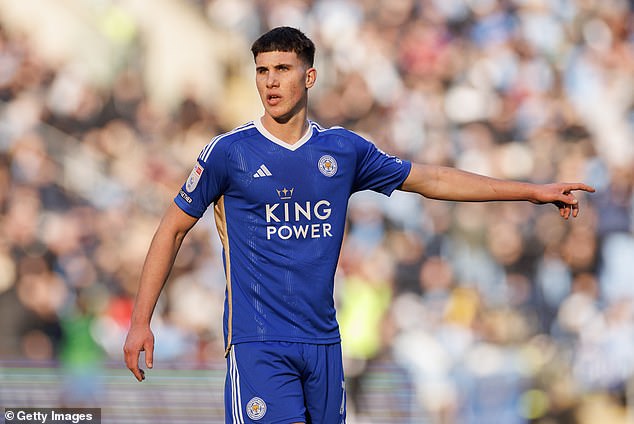 Chelsea recalled Cesare Casadei from his loan at Championship leaders Leicester City