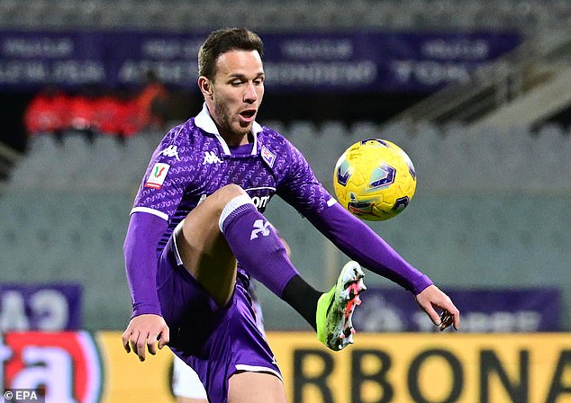 Arthur Melo has reignited his career at Fiorentina after a disappointing season at Liverpool