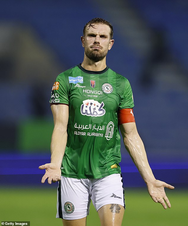 Jordan Henderson has been linked with a loan move to Juventus as he considers leaving Al-Ettifaq in Saudi Arabia after just six months