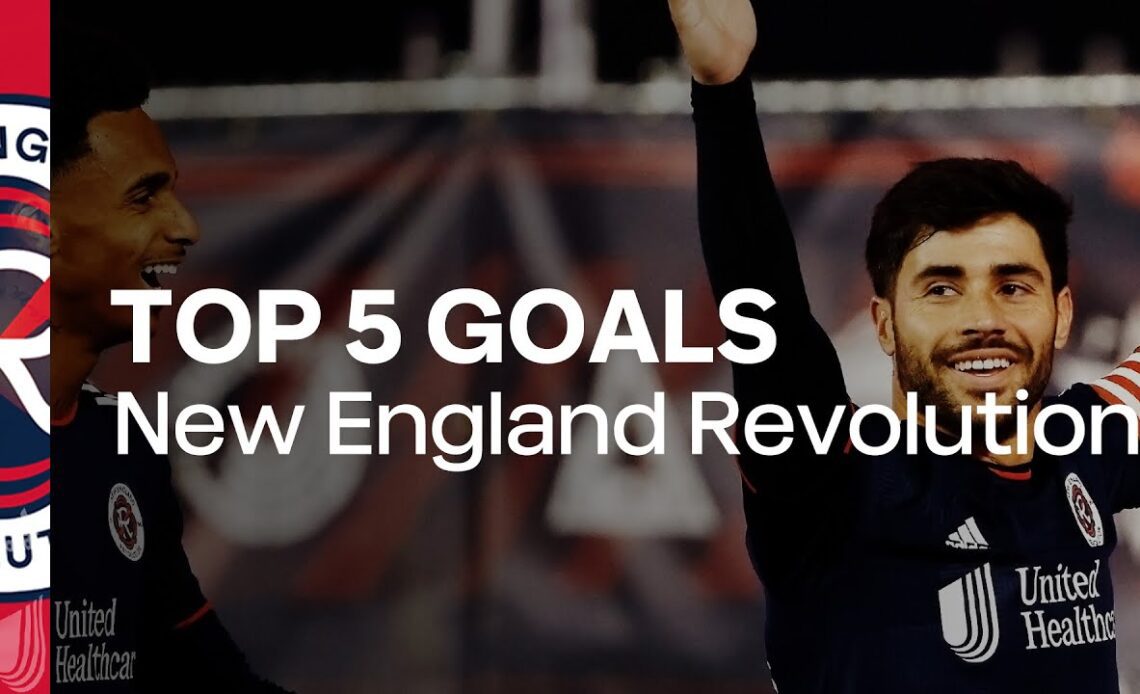 New England Revolution: Top 5 Goals of 2023!
