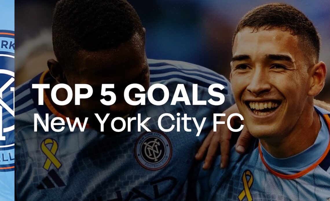 New York City FC: Top 5 Goals of 2023!