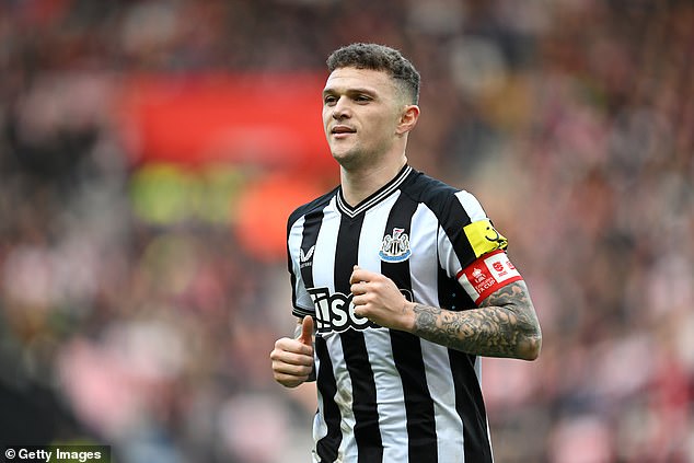 Newcastle defender Kieran Trippier has returned from a break to seal a move to Bayern Munich