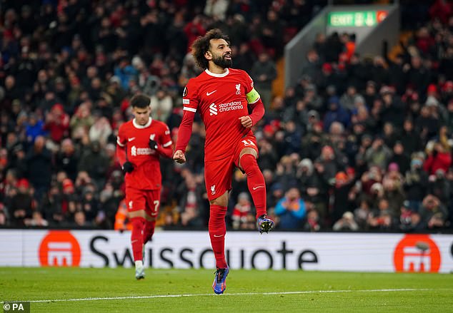 Mohamed Salah is unlikely to move away from Liverpool during the January transfer window