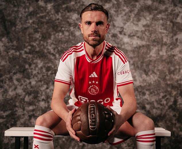 Jordan Henderson completed his move to Ajax on Thursday after just six months in Saudi Arabia