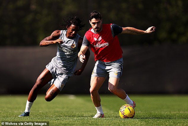Wolves' Pedro Neto (right) is another who is on City's radar as they look to bolster their attack