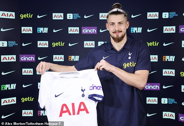 Tottenham announced the £25million signing of Radu Dragusin from Genoa on Thursday