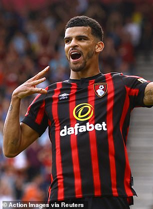 Solanke has been in excellent form for Bournemouth this season