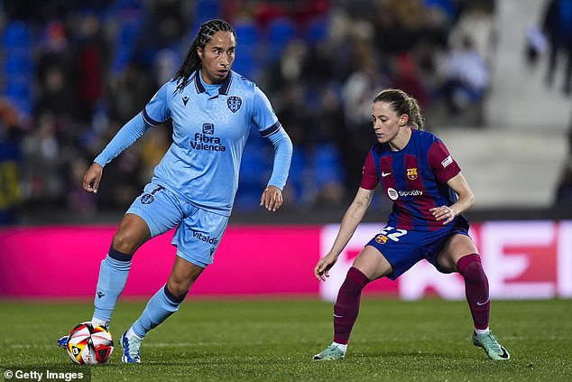 24-year-old previously played for Levante and she will provide cover in the wake of Sam Kerr's January ACL injury