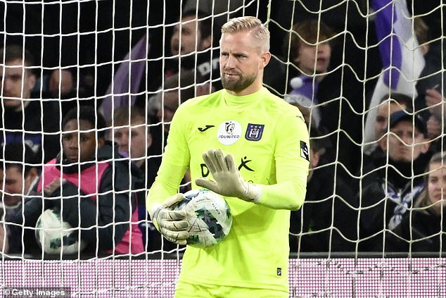 Anderlecht goalkeeper Kasper Schmeichel could be a target for Forest late in the window