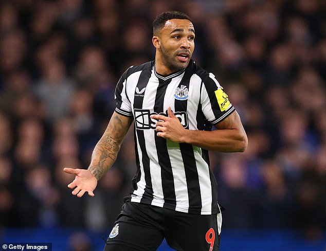 Callum Wilson (pictured) and Jamaal Lascelles are also being monitored by sides with days remaining of the window