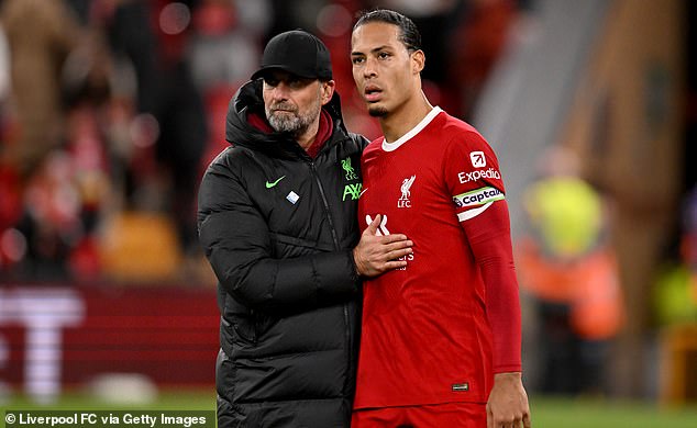 Virgil van Dijk is unwilling to commit his future to the Reds until he has clarity over the club's long-term vision once Klopp departs at the end of the season, but the German is not worried